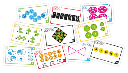 Logic Cards Yellow (väike)-w101 WHS Board / Card Games-Brain Games OÜ
