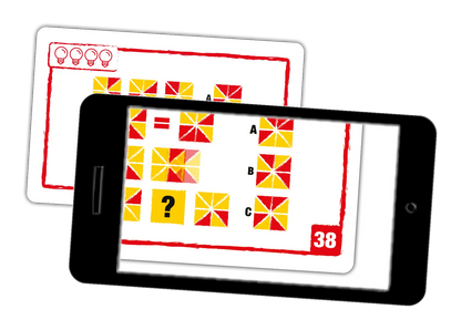 Logic Cards Yellow (väike)-w101 WHS Board / Card Games-Brain Games OÜ