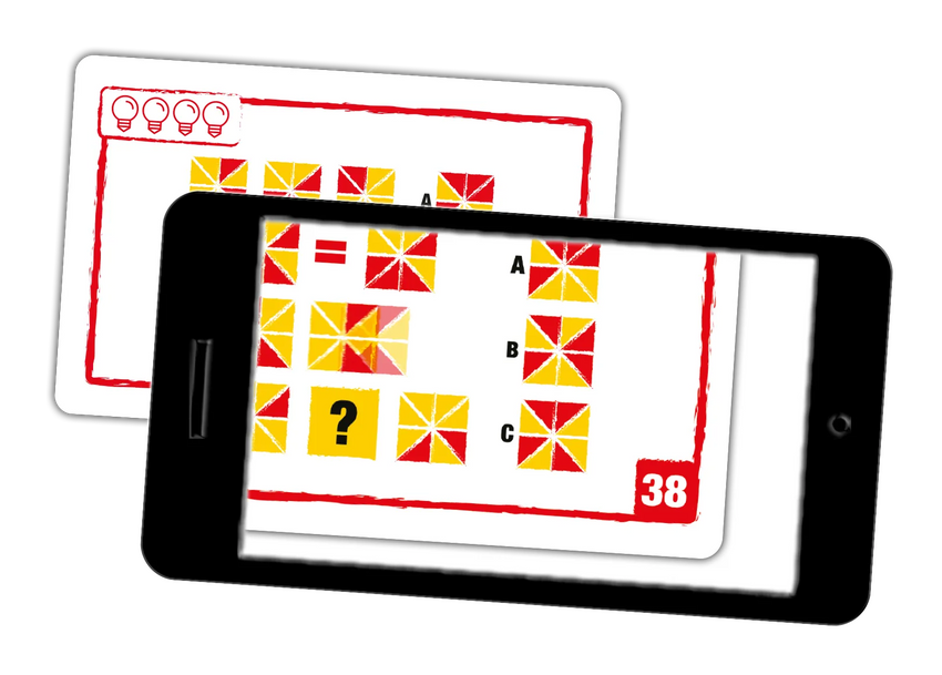 Logic Cards Yellow (väike)-w101 WHS Board / Card Games-Brain Games OÜ