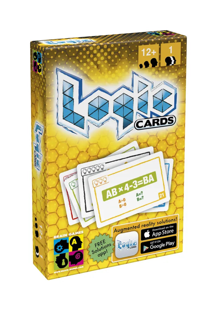 Logic Cards Yellow (väike)-w101 WHS Board / Card Games-Brain Games OÜ