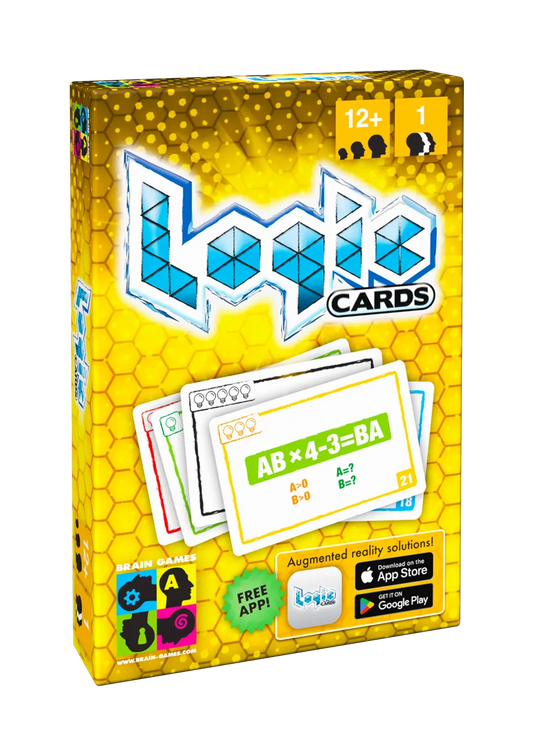 Logic Cards Yellow-w101 WHS Board / Card Games-Brain Games OÜ