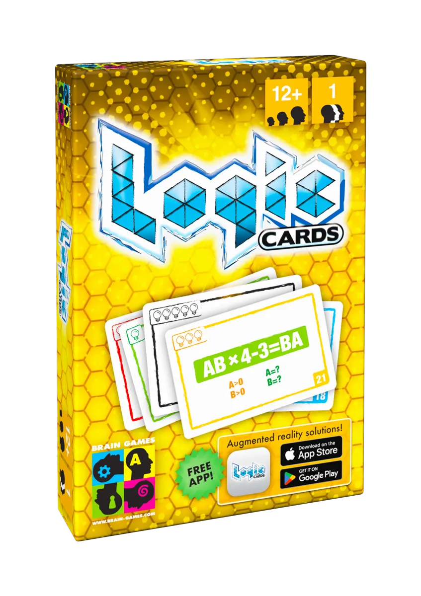 Logic Cards Yellow-w101 WHS Board / Card Games-Brain Games OÜ
