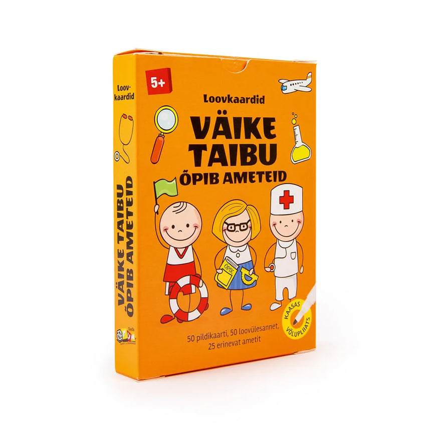 Loovkaardid: Väike Taibu õpib ameteid-Lastemängud-Brain Games OÜ