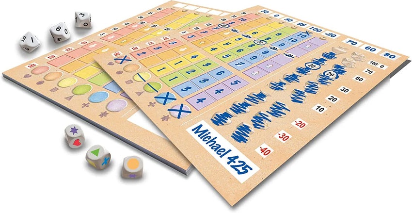 Lost Cities: Roll and Write-w001 WHSX Board / Card Games-Brain Games OÜ