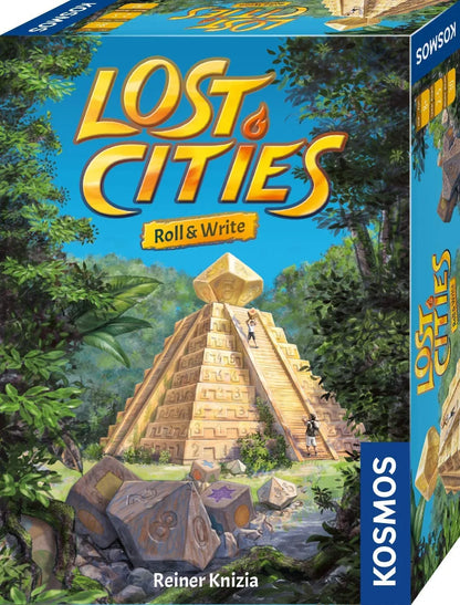 Lost Cities: Roll and Write-w001 WHSX Board / Card Games-Brain Games OÜ