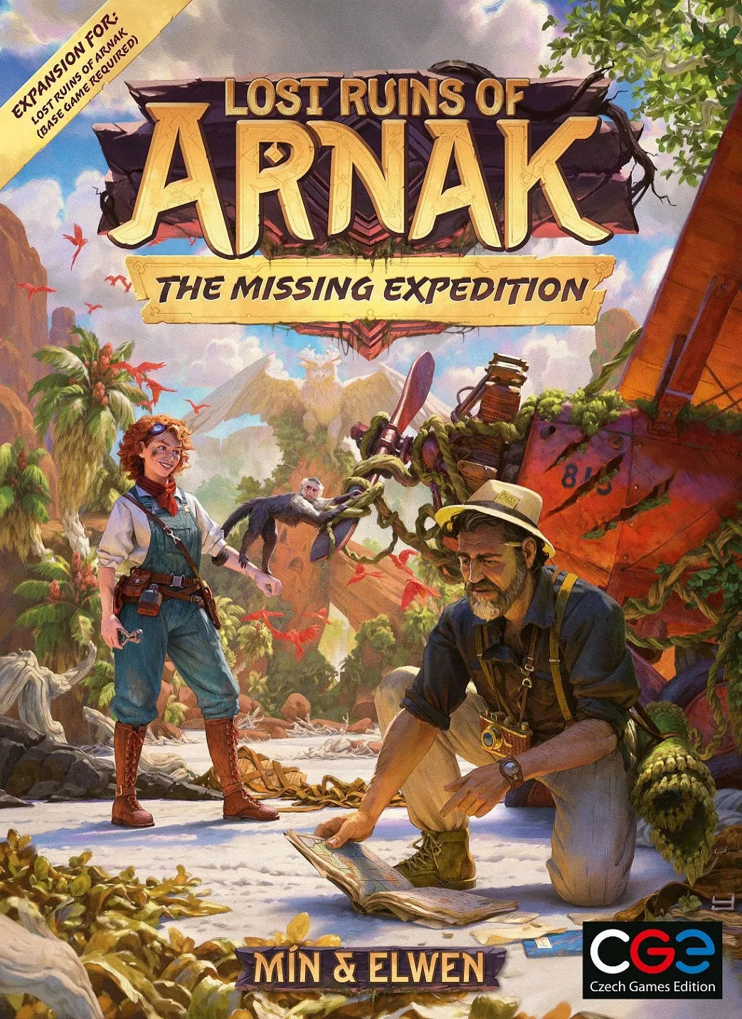 Lost Ruins of Arnak: The Missing Expedition-101 Board / Card Games-Brain Games OÜ