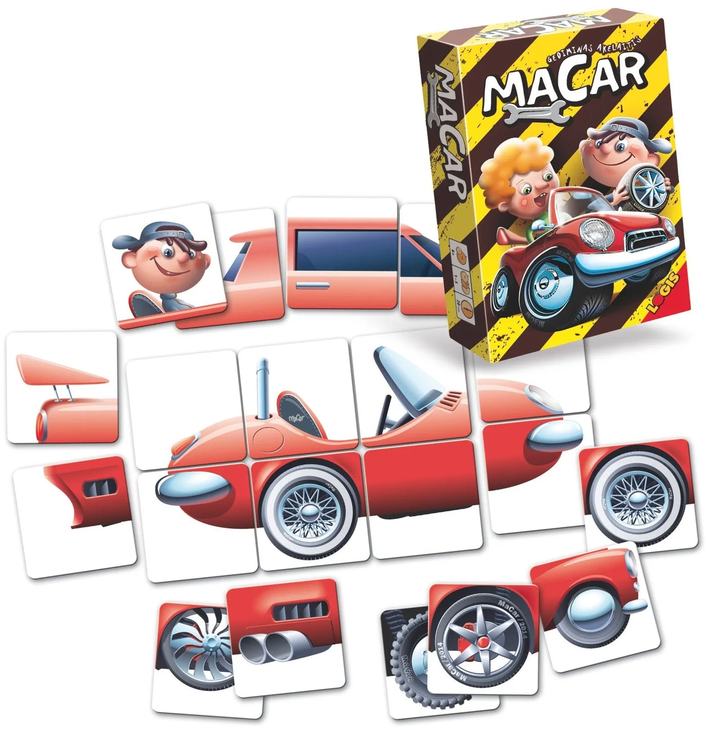 MaCar-101 Board / Card Games-Brain Games OÜ