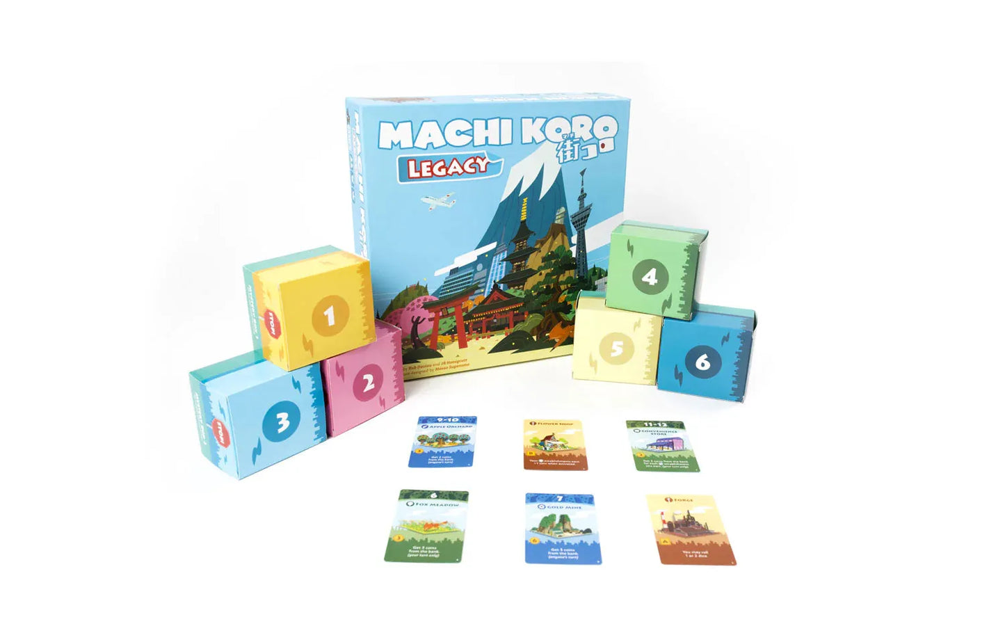 Machi Koro Legacy-001 Board / Card Games-Brain Games OÜ