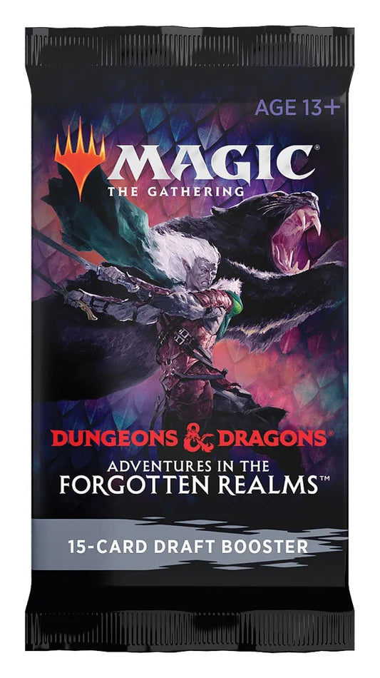 Magic The Gathering: Adventures in Forgotten Realms Draft Booster-001 Board / Card Games-Brain Games OÜ