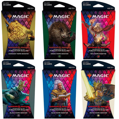 Magic The Gathering: Adventures in the Forgotten Realms Theme Booster-001 Board / Card Games-Brain Games OÜ