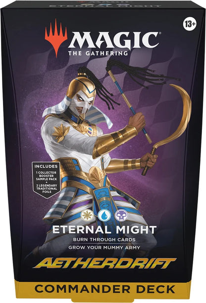 Magic The Gathering: Aetherdrift Commander Deck-001 Board / Card Games-Brain Games OÜ