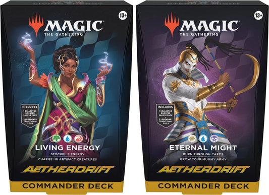 Magic The Gathering: Aetherdrift Commander Deck-001 Board / Card Games-Brain Games OÜ