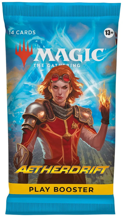 Magic The Gathering: Aetherdrift Play Booster-001 Board / Card Games-Brain Games OÜ