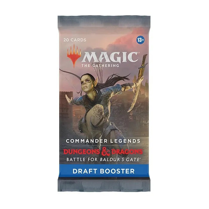 Magic The Gathering: Battle for Baldur's Gate Draft Booster-001 Board / Card Games-Brain Games OÜ