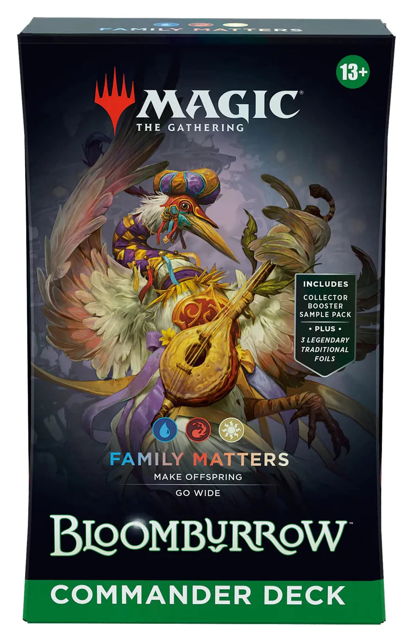 Magic The Gathering: Bloomburrow Commander Deck-001 Board / Card Games-Brain Games OÜ