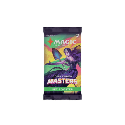 Magic The Gathering: Commander Masters Set Booster-001 Board / Card Games-Brain Games OÜ