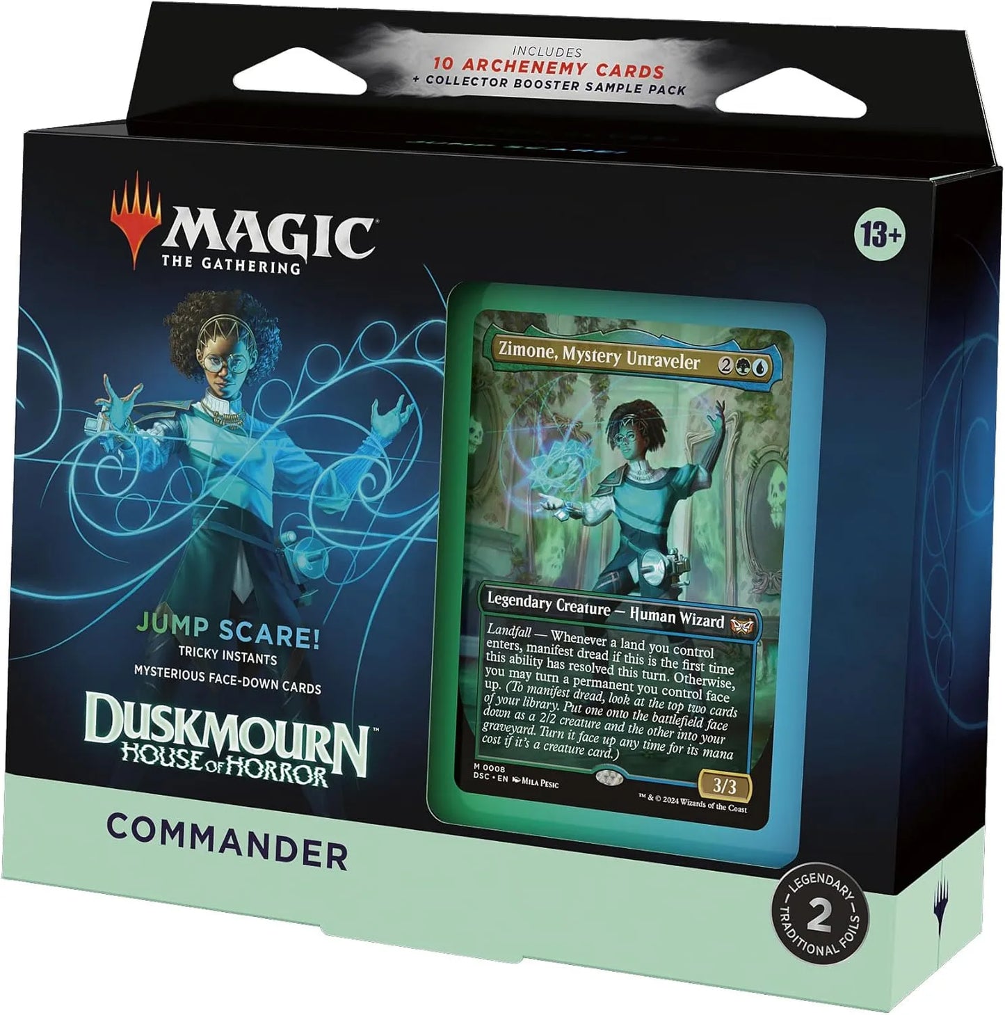Magic The Gathering: Duskmourn Commander Deck-001 Board / Card Games-Brain Games OÜ