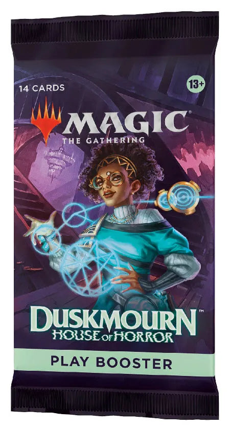 Magic The Gathering: Duskmourn Play Booster-001 Board / Card Games-Brain Games OÜ