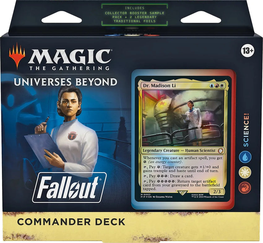 Magic The Gathering: Fallout Commander Deck-001 Board / Card Games-Brain Games OÜ