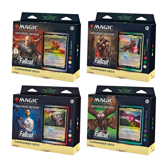 Magic The Gathering: Fallout Commander Deck-001 Board / Card Games-Brain Games OÜ