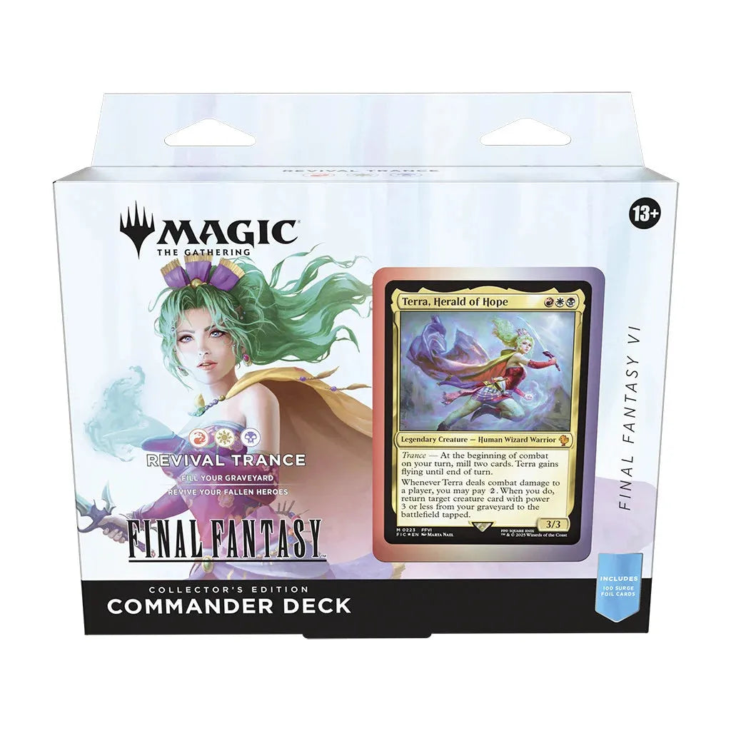Magic The Gathering: Final Fantasy Collector's Commander deck-Strateegiamängud-Brain Games OÜ