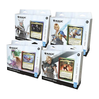 Magic The Gathering: Final Fantasy Collector's Commander deck-Strateegiamängud-Brain Games OÜ