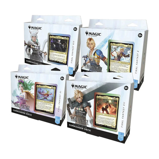 Magic The Gathering: Final Fantasy Collector's Commander deck-Strateegiamängud-Brain Games OÜ