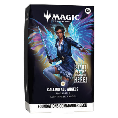 Magic The Gathering: Foundations Commander Deck - Calling All Angels