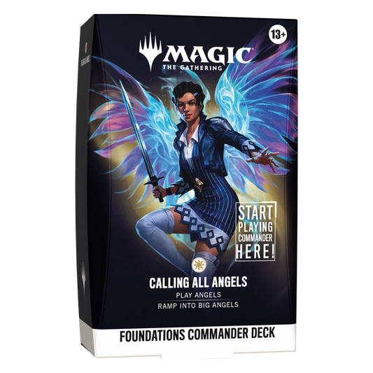 Magic The Gathering: Foundations Commander Deck - Calling All Angels
