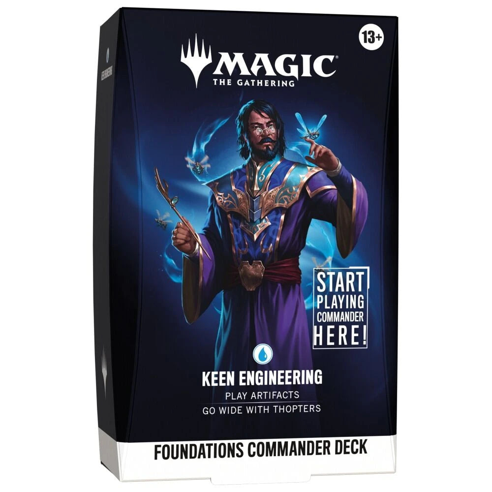 Magic The Gathering: Foundations Commander Deck - Keen Engineering