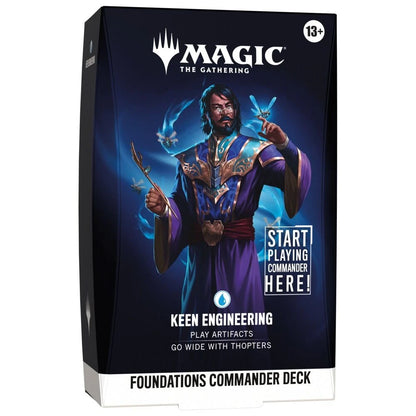Magic The Gathering: Foundations Commander Deck - Keen Engineering