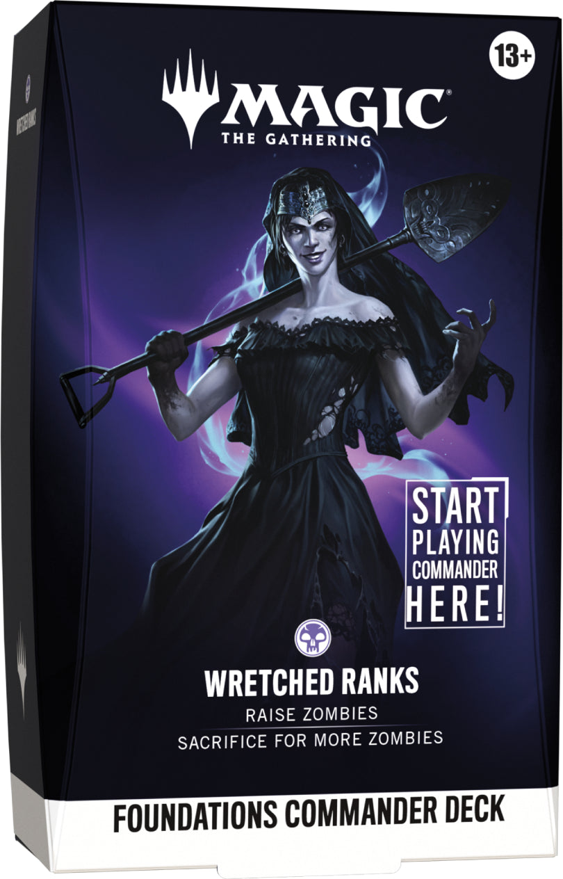 Magic The Gathering: Foundations Commander Deck - Wretched Ranks