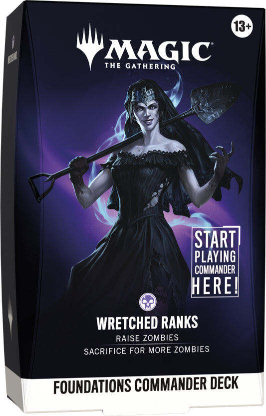 Magic The Gathering: Foundations Commander Deck - Wretched Ranks