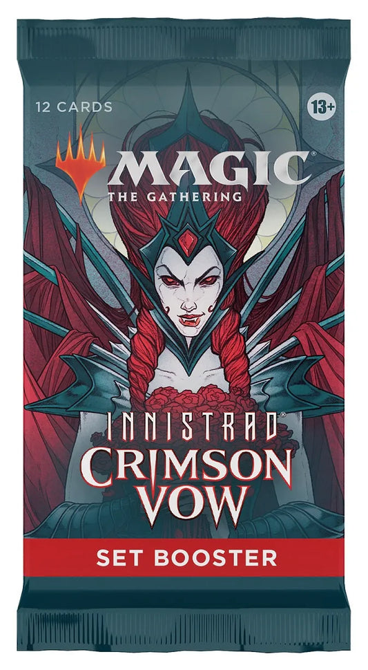 Magic The Gathering: Innistrad Crimson Vow Set Booster-001 Board / Card Games-Brain Games OÜ