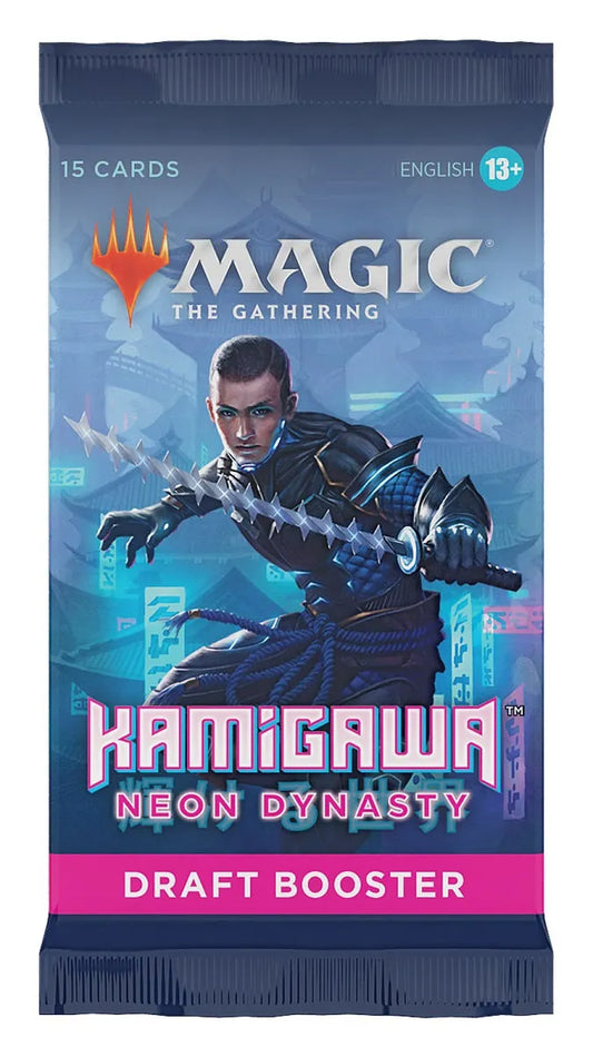 Magic The Gathering: Kamigawa Neon Dynasty Draft Booster-001 Board / Card Games-Brain Games OÜ