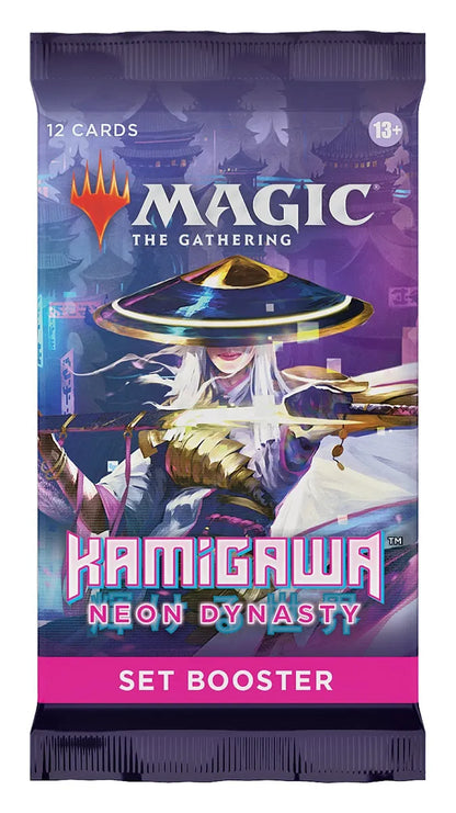 Magic The Gathering: Kamigawa Neon Dynasty Set Booster-001 Board / Card Games-Brain Games OÜ