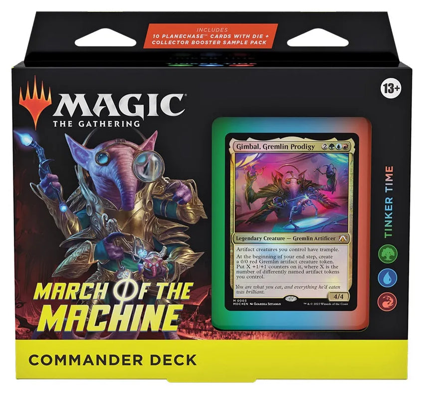 Magic the Gathering: March of the Machine Commander Deck-001 Board / Card Games-Brain Games OÜ