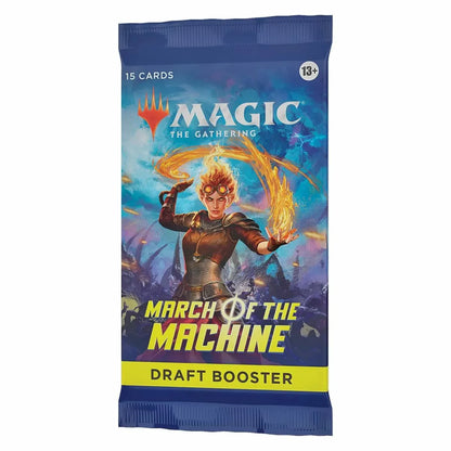 Magic the Gathering: March of the Machine Draft Booster-001 Board / Card Games-Brain Games OÜ