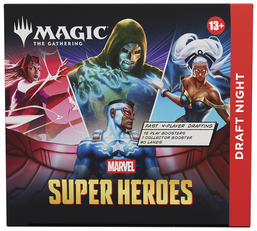 Magic The Gathering: Marvel Super Heroes Draft Night-101 Board / Card Games-Brain Games OÜ