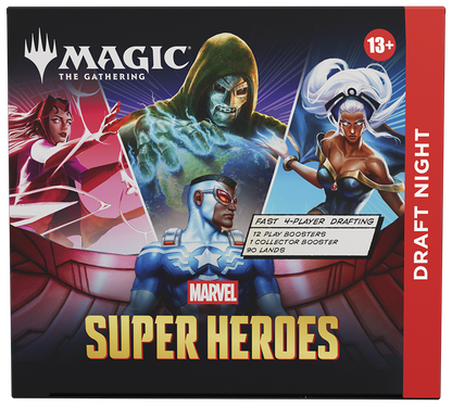 Magic The Gathering: Marvel Super Heroes Draft Night-101 Board / Card Games-Brain Games OÜ