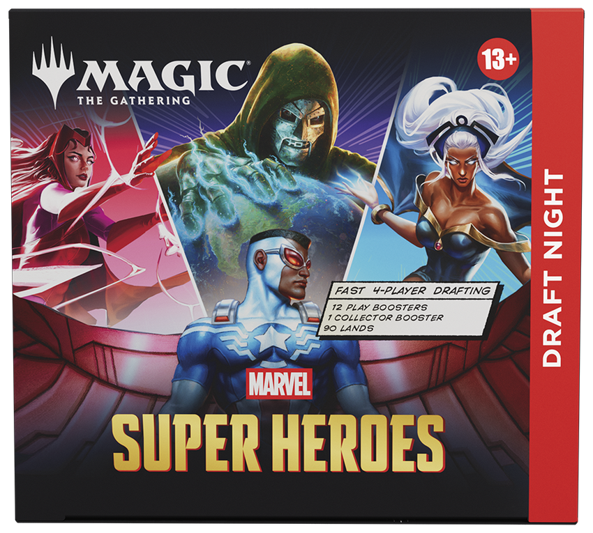Magic The Gathering: Marvel Super Heroes Draft Night-101 Board / Card Games-Brain Games OÜ