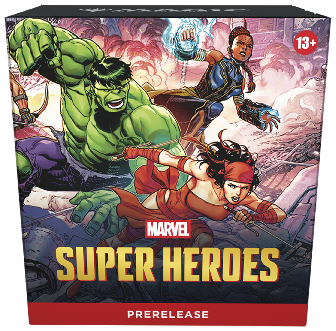 Magic The Gathering: Marvel Super Heroes Prerelease Pack-101 Board / Card Games-Brain Games OÜ