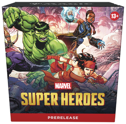Magic The Gathering: Marvel Super Heroes Prerelease Pack-101 Board / Card Games-Brain Games OÜ