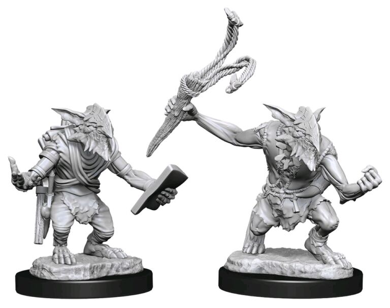 Magic the Gathering miniatuurid Goblin Guide & Goblin Bushwhacker