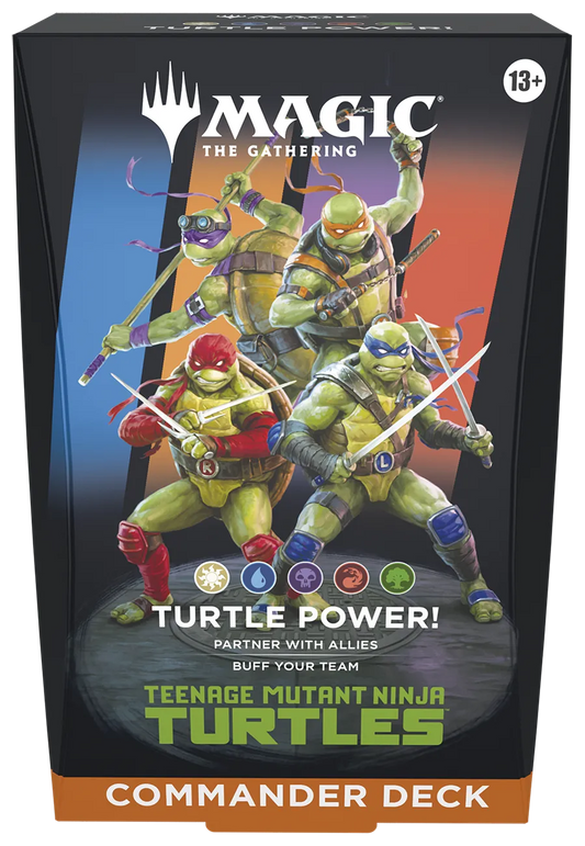 Magic: The Gathering - Teenage Mutant Ninja Turtles Commander Deck-001 Board / Card Games-Brain Games OÜ