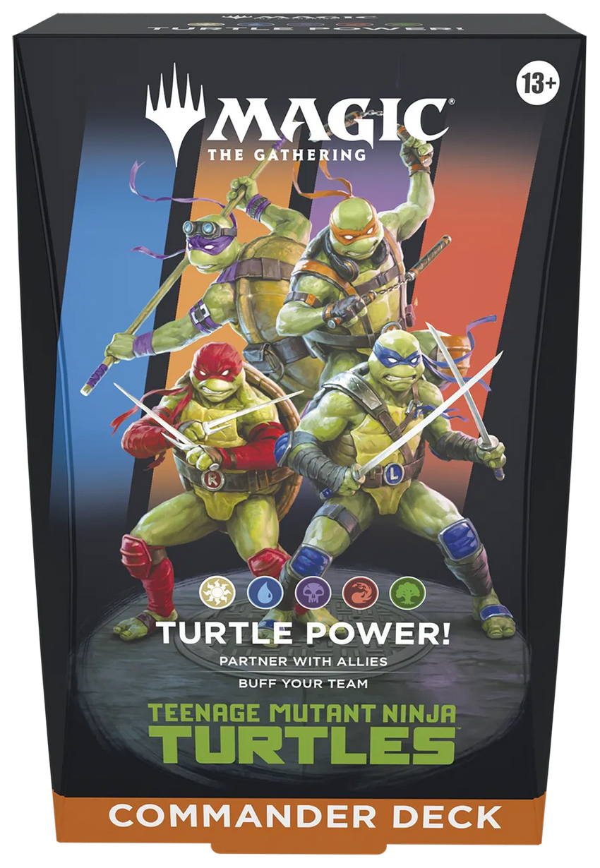 Magic: The Gathering - Teenage Mutant Ninja Turtles Commander Deck-001 Board / Card Games-Brain Games OÜ