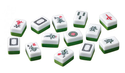 Mah Jongg, väike, kunstnahast karp-101 Board / Card Games-Brain Games OÜ