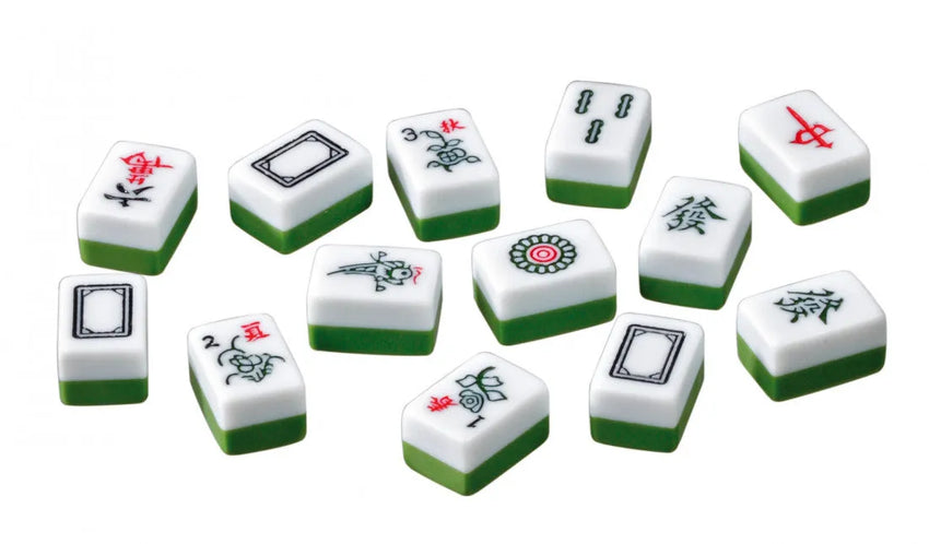 Mah Jongg, väike, kunstnahast karp-101 Board / Card Games-Brain Games OÜ