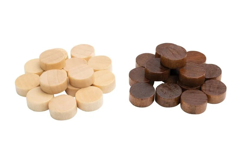 Male-kabe-backgammoni reisikomplekt, magnetiline, 22 mm-101 Board / Card Games-Brain Games OÜ