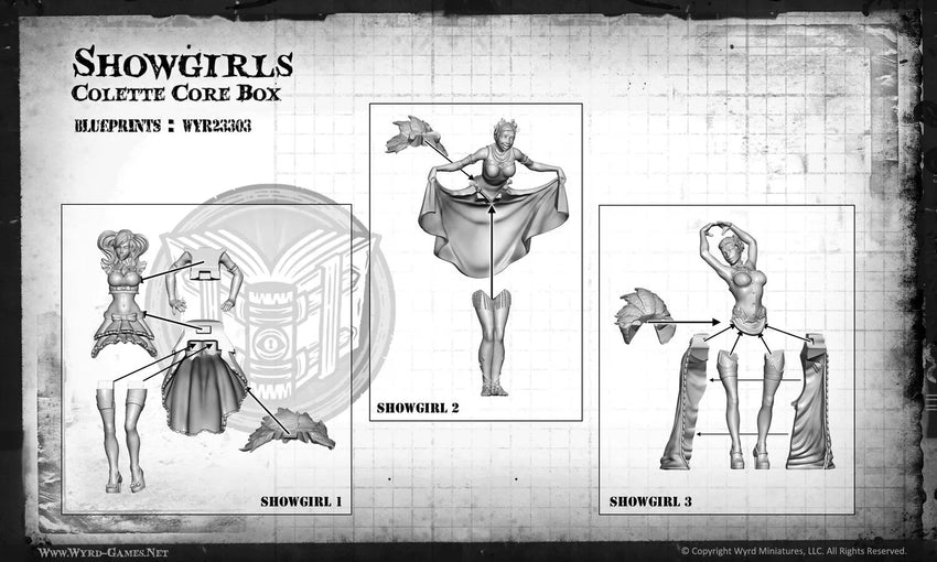Malifaux 3rd Edition - Colette Core Box-Strateegiamängud-Brain Games OÜ